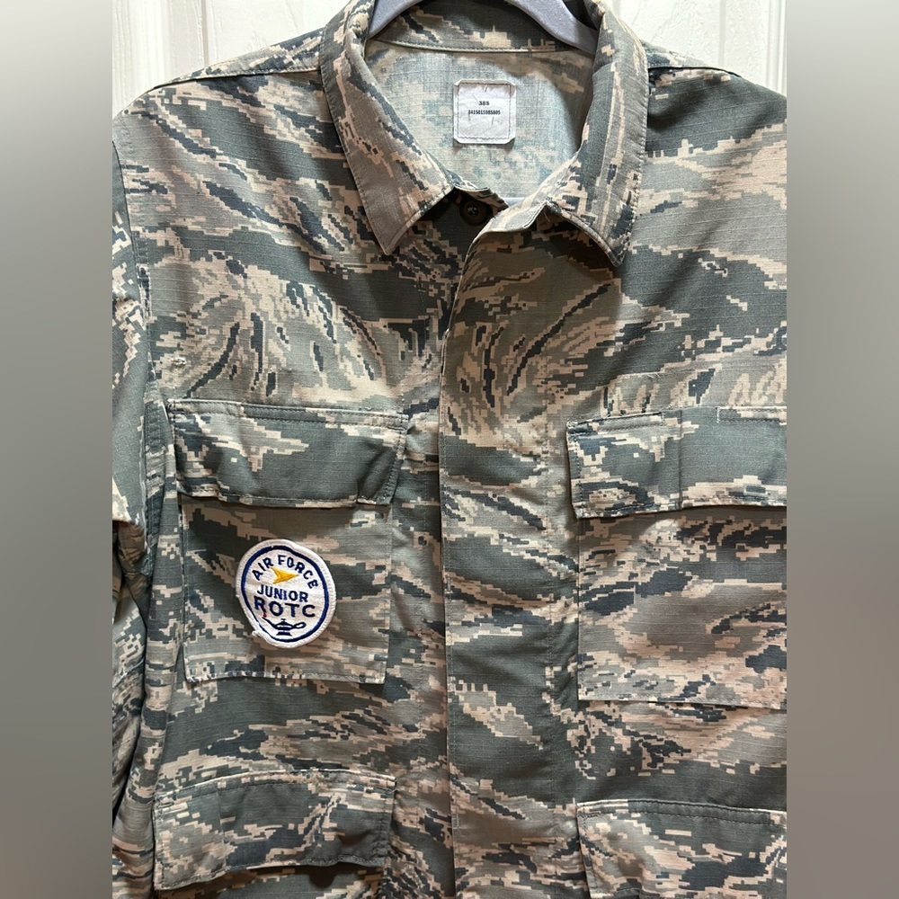 Air Force Camouflage Pattern Coat, Ripstop, Man's Utility, Size 38S